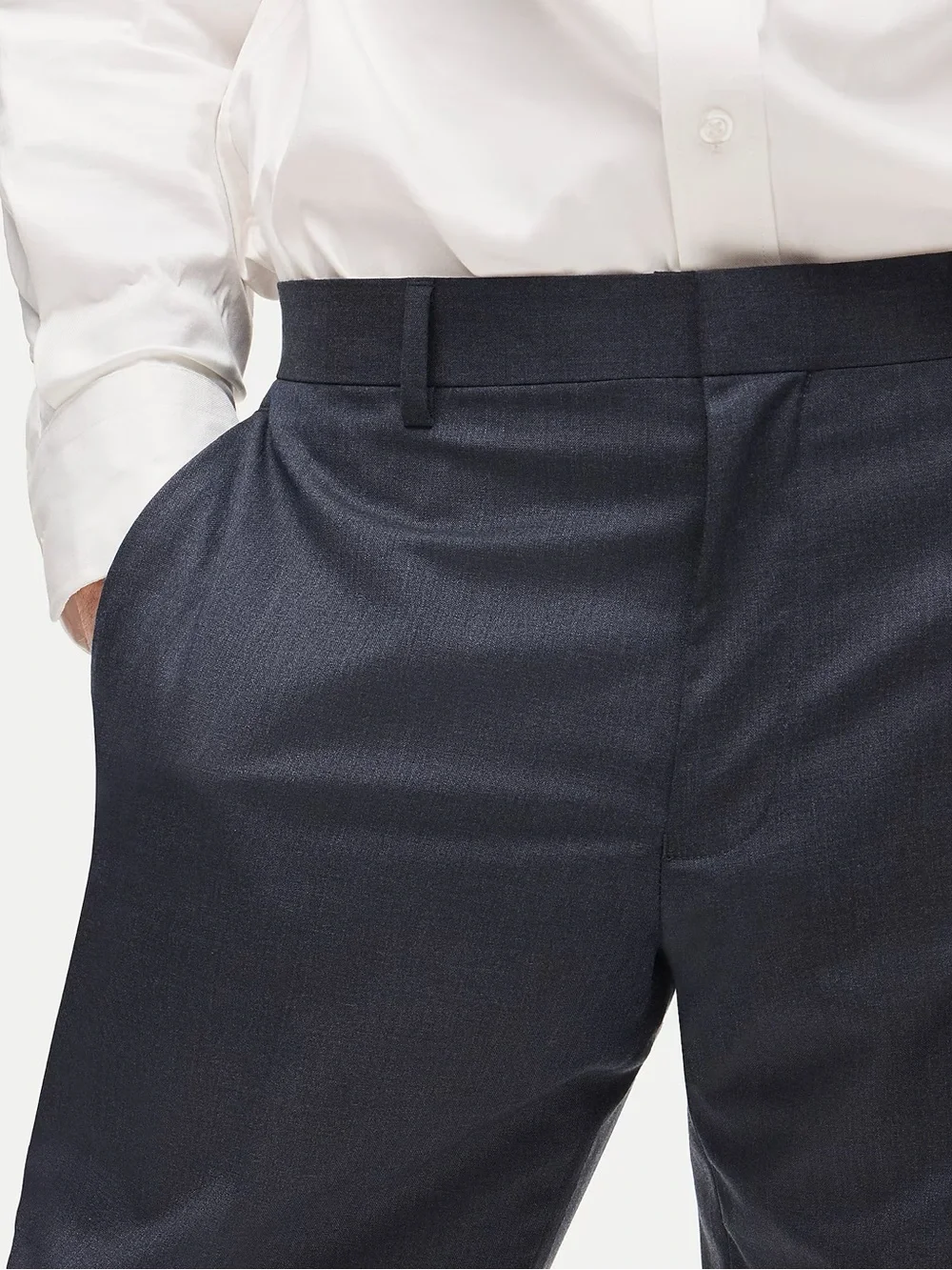 J. CREW Ludlow Slim-fit suit pant in Italian wool Deep Paci Size 28 $250 43966